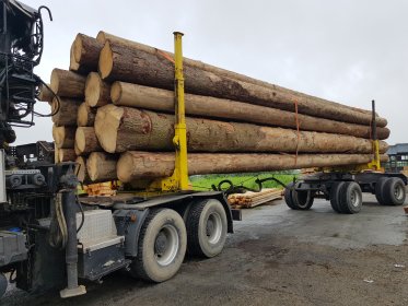 Drewno okrągłe świerk