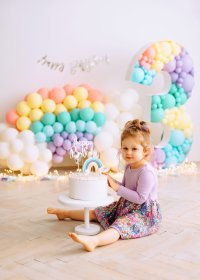 Aranżacja do urodzinowych zdjęć