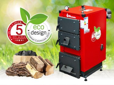 UNIEKO 11, 18, 27, 35 kW Kotły węglowe piec, kocioł na węgiel 5 KLASA - Ecodesign MONTAŻ