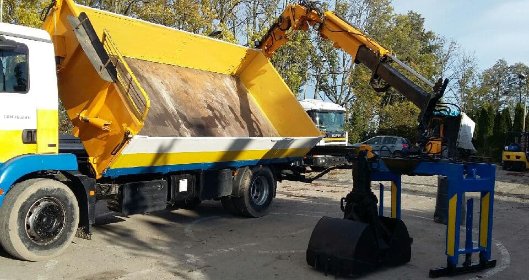 Usługi koparką, koparko ładowarką , ładowarką , mikrokoparką, HDS