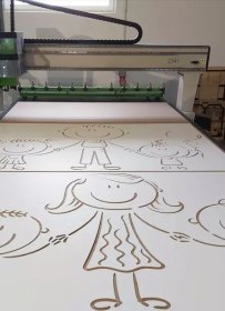 Cięcie, frezowanie CNC duży format, wydruki UV