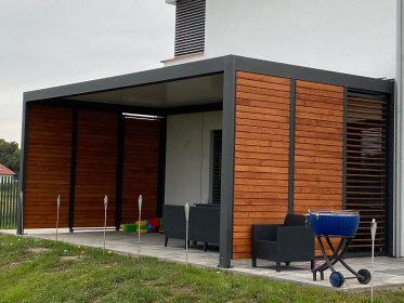 Aluminiowa/Metalowa pergola lamelowa