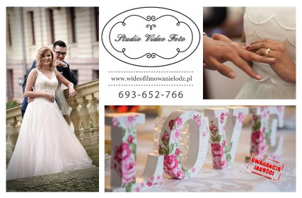 Wideoreportaż, śluby, wesela, inne uroczystości