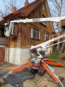 RENOWACJA DESKI ELEWACYJNEJ I LAKIEROWANIE