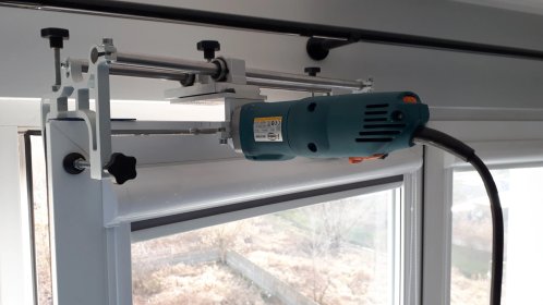 Frezowanie , montaż nawiewników