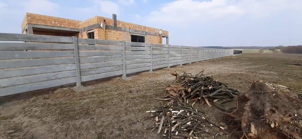 Montaz ogrodzen betonowych oraz panelowych oraz siatki leśnej i powlekanej