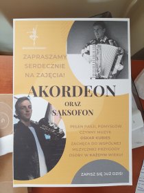 Nauka gry na saksofonie akordeonie