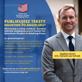 Redakcja i korekta tekstów anglojęzycznych