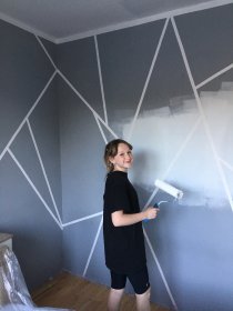 Dwukrotne malowanie ścian i sufitów