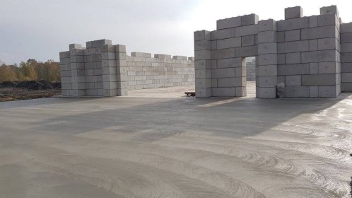 Dostawa i montaż bloków betonowych typu BIG BLOCK. Budowa ścian ognioodpornych
