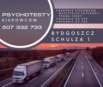 Psychotesty na Bolt Bydgoszcz