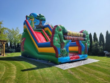 Dmuchańce dla dzieci - zjeżdżalnie  |  place zabaw  |  tory przeszkód