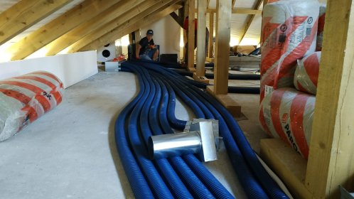 Montaż wentylacji z rekuperacją