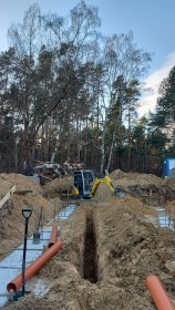 Wszelkie prace ziemne, przyłącza, niwelacja terenu