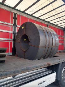 Transport kręgów stalowych ( naczepa typu mulda) - PL7 - SK 0 - HU3/4/5/6