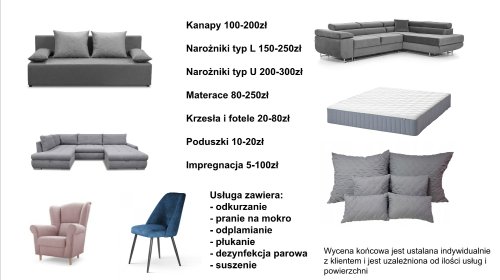 Pranie dywanów wykładziny i tapicerki