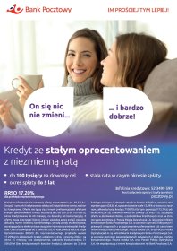 Kredyt na dowolny cel z gwarancją stałej raty przez cały okres spłati i 0% prowizji