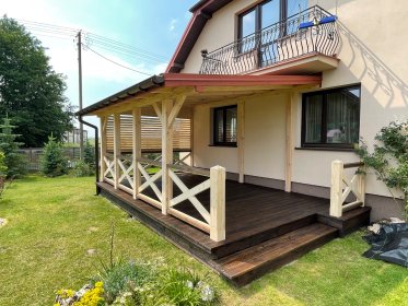 Kompleksowa budowa tarasu drewnianego