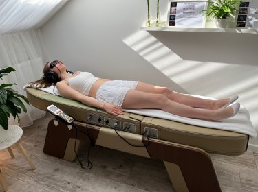 masaż leczniczo-relaksacyjny na Masującym Łóżku Nefrytowym Syogra