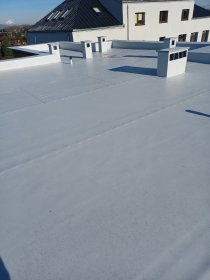 dachy płaskie stropodachy membrana PVC papa termozgrzewalna taras balkon hydroizolacja