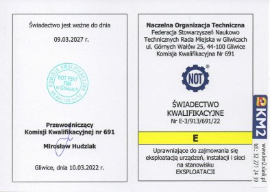 wewnętrzne i zewnętrzne instalacje gazowe w różnych technologiach