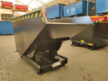 Pojemnik samowyładowczy, transportowy, magazynowy/Koleba/Koliba