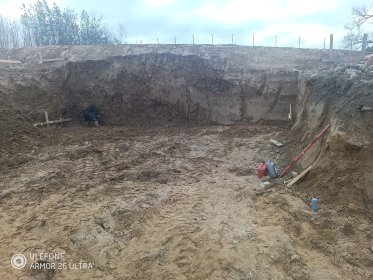Wykop pod fundamenty