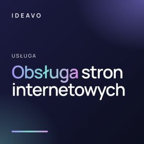 Obsługa i rozwój stron internetowych