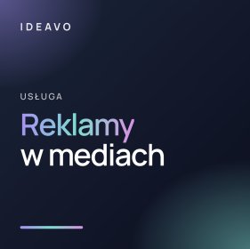 Reklamy w mediach cyfrowych i social media