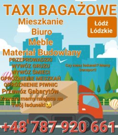 Transport Przeprowadzki Opróżnienie Meszkań Piwnic. Transport AGD. Przeprowadzka