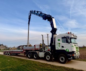 relokacje maszyn 15t transport