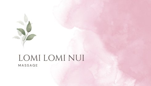 Terapeutyczny masaż Lomi Lomi Nui