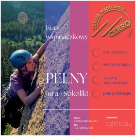 Kurs wspinaczkowy Pełny Jura+ Sokoliki