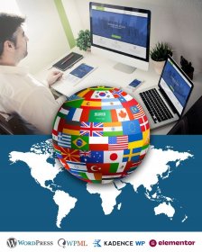 Trójjęzyczna strona Internetowa na WordPress z WPML. Hosting i Domena w cenie!
