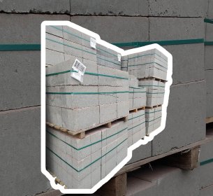 Bloczki fundamentowe betonowe 12x24x38 CERTUS