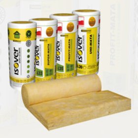ISOVER wełna λD 032-039 rolka 50-250mm