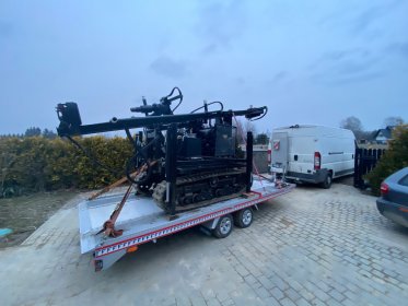 Wiercenie studni głębinowej