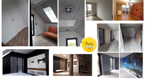 wykończenia pomieszczeń