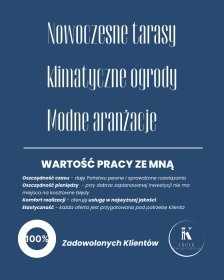 PROJEKT TARASU, OGRODU