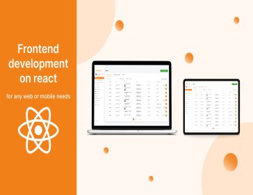 frontend development on react for any web or mobile needs