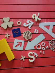 Litery przestrzenne 3d ze styroduru logotyp reklama