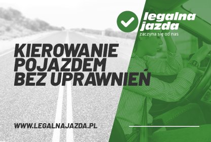 Adwokat jazda bez uprawnień