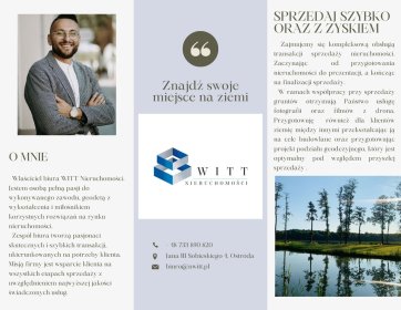 Pośrednictwo w sprzedaży działek