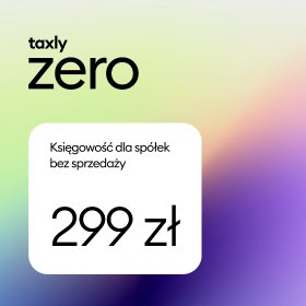 Taxly Zero dla spółek