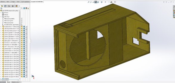 Modele i złożenia 3D w SolidWorks