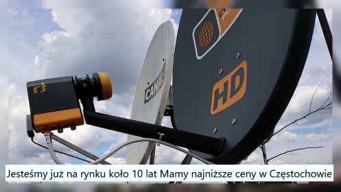 PROMOCJA Ustawianie Regulacje Anten w Częstochowie i okolice EXPRES