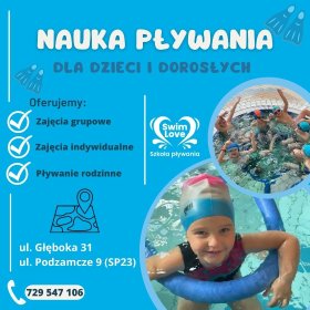 naukę pływania