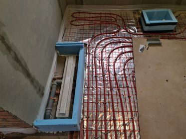 Instalacja ogrzewania podłogowego