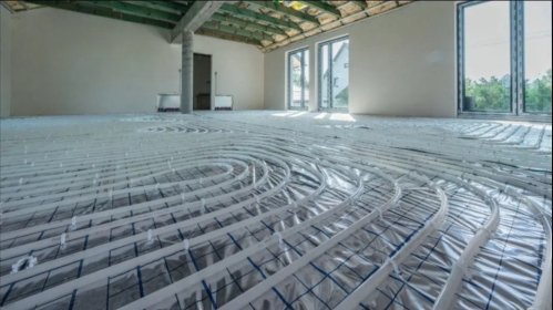 Montaż ogrzewania podłogowego wraz z materiałem
