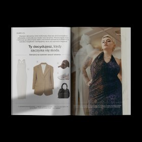 Projekt advertorialu reklamy w prasie